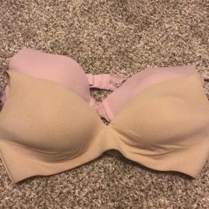 Two GapBody bras size 34C EUC